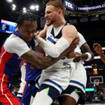 NBA: VIDEO – Bătaie ca în filme, cu 7 eliminați la Detroit – Minnesota