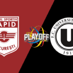 PLAY-OFF: Avancronica întâlnirii Rapid București – U-BT Cluj