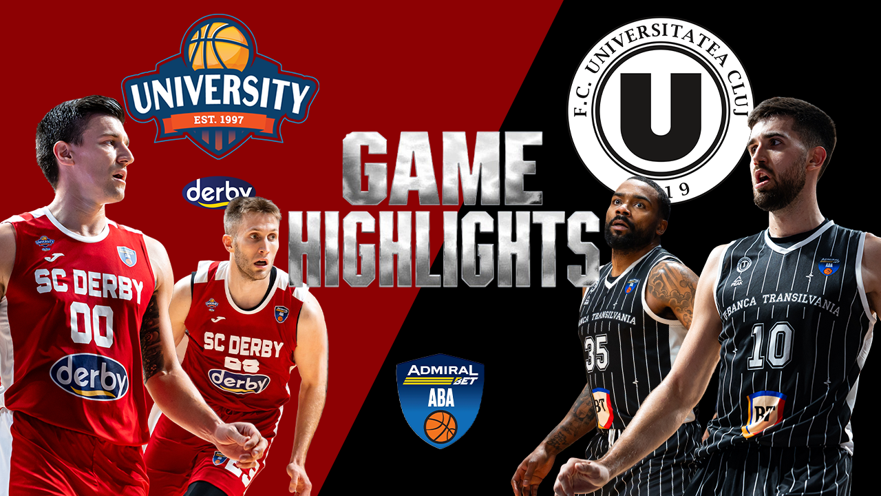 VIDEO: Rezumatul partidei SC Derby – U-BT Cluj-Napoca