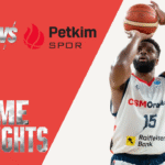 VIDEO: Emmanuel Nzekwesi – cele mai bune momente din partida cu Aliaga Petkimspor