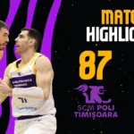 VIDEO: FULL GAME HIGHLIGHTS – SCM Poli Timișoara – CS Rapid București