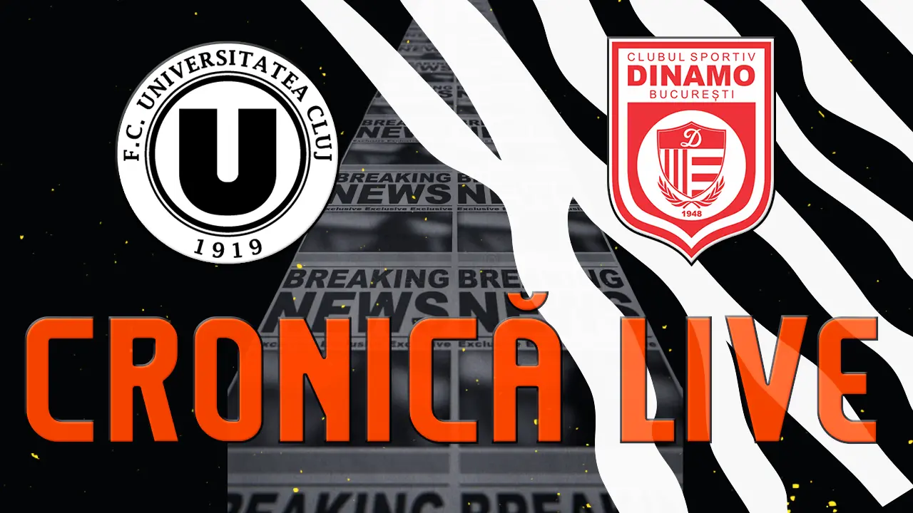 Cronică LIVE F8 Cupa României: U-BT Cluj-Napoca – CS Dinamo București