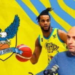 MJ Randolph și Alexandru Hanea, la finalul meciului cu Târgu Mureș