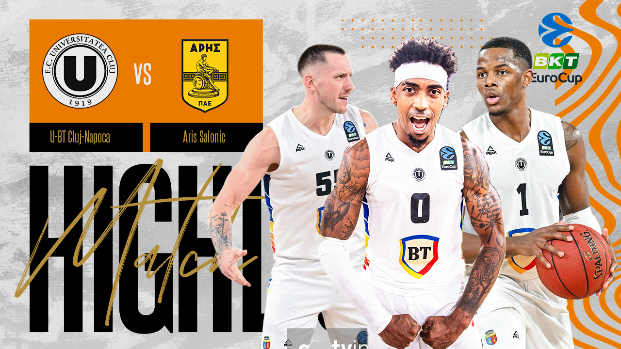 VIDEO: U-BT Cluj-Napoca – Aris Salonic – HIGHLIGHTS