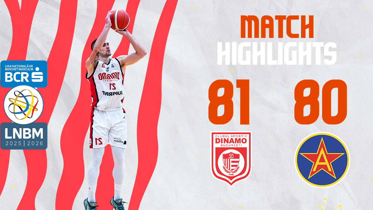 VIDEO HIGHLIGHTS: CS Dinamo – CSA Steaua Sharks