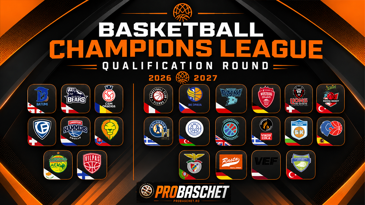 CSM Oradea, în calificările Basketball Champions League pentru al patrulea an consecutiv