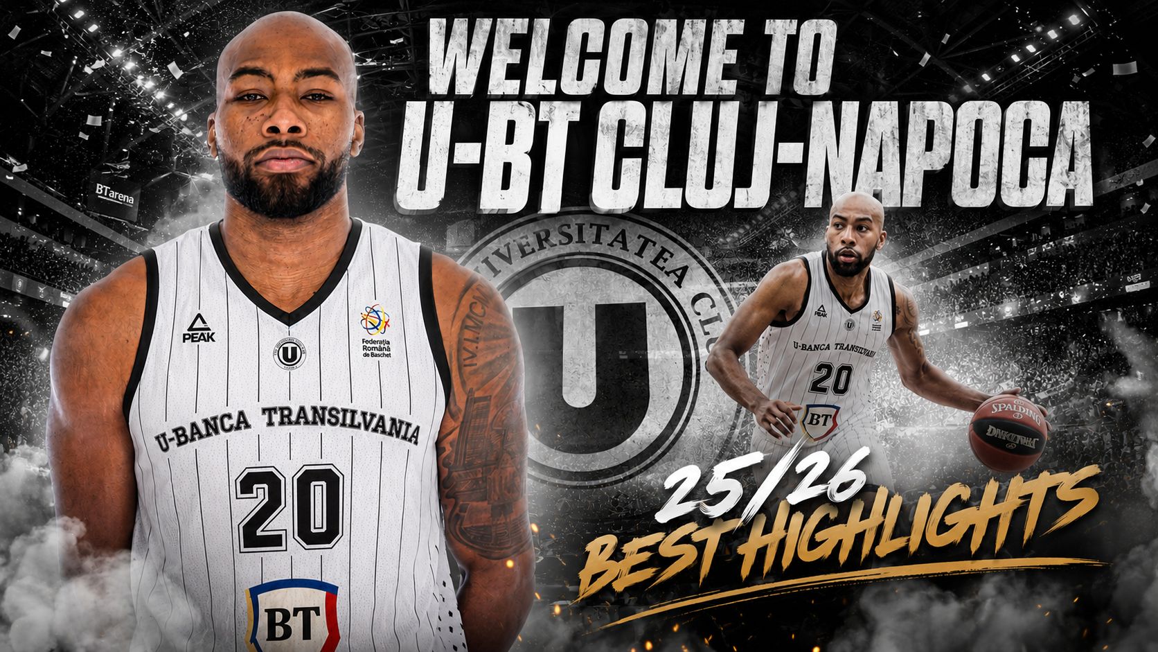JUCĂTORI NOI ÎN LNBM: Javon Bess – U-BT CLUJ-NAPOCA