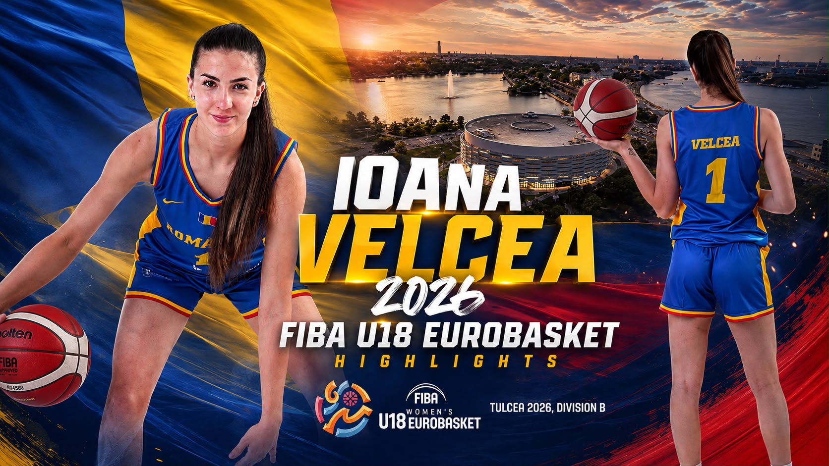 ÎN ASCENSIUNE: IOANA VELCEA – 2026 FIBA WOMEN’S U18 EUROBASKET HIGHLIGHTS